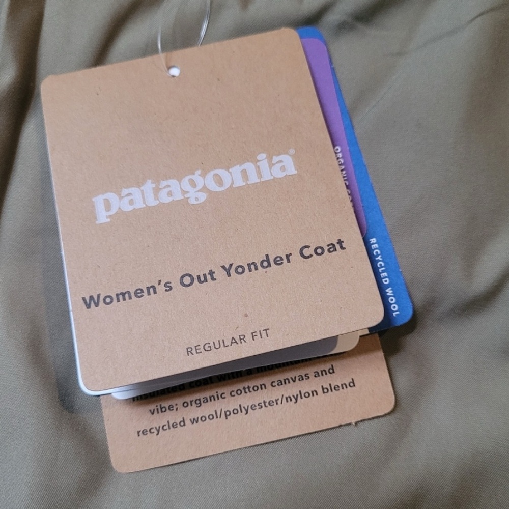 Patagonia Out Yonder Coat Women size Large NWT